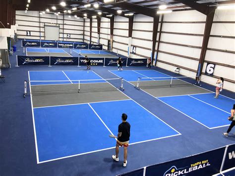 Tampa bay pickleball - Jul 14, 2023 · Tampa Bay Pickleball has opened behind the Oldsmar Flea Market. The business, which is a warehouse that holds six pickleball courts, was started by two brothers who are 20 and 16 years old. They ... 